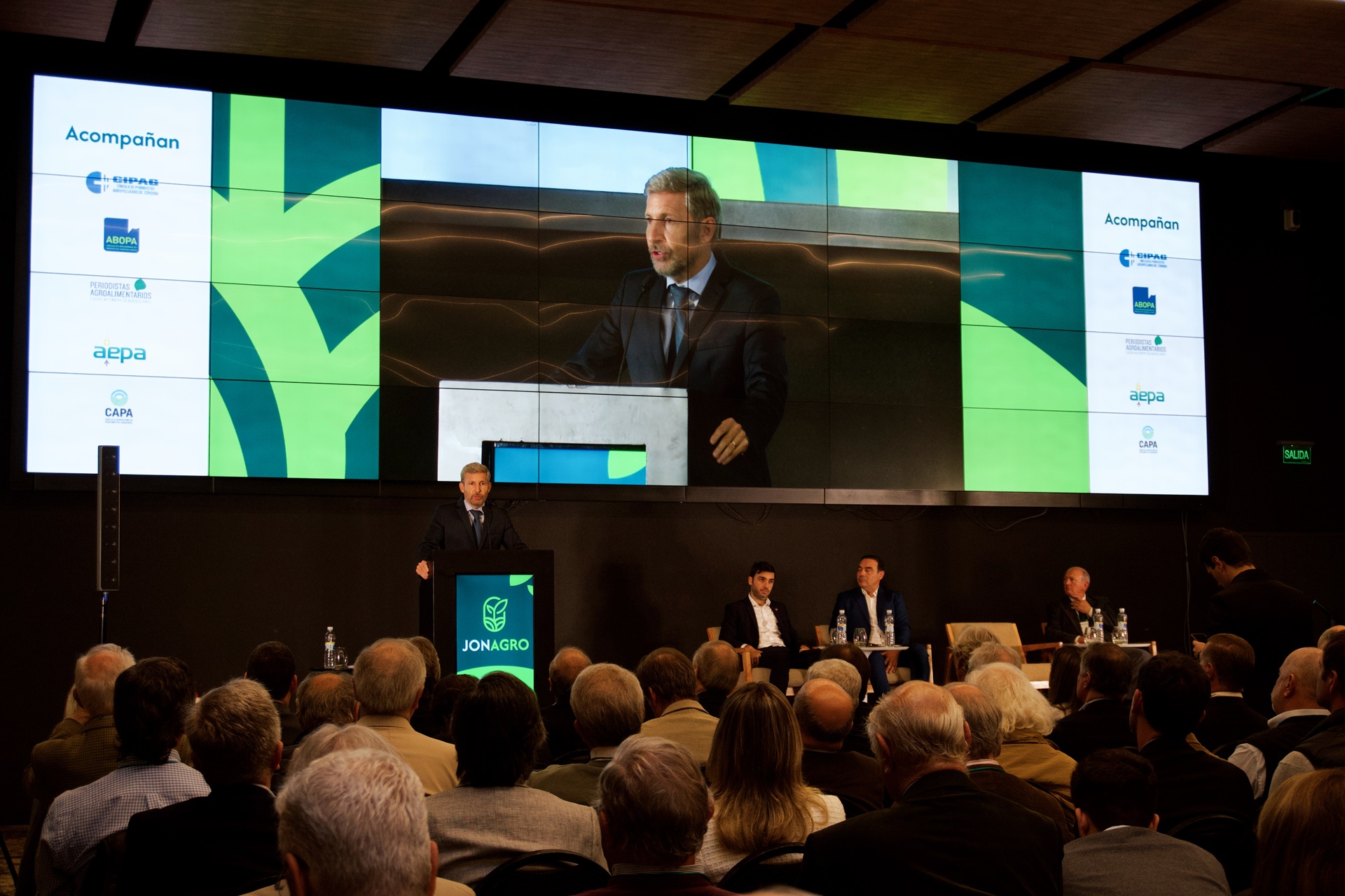 Frigerio llamó a pensar en una Argentina a largo plazo y pidió alivio fiscal para el agro